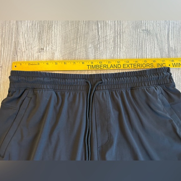 G Gradual Men’s Size X-Large Joggers with Zipper Pockets Tapered Joggers Black. - Picture 8 of 11
